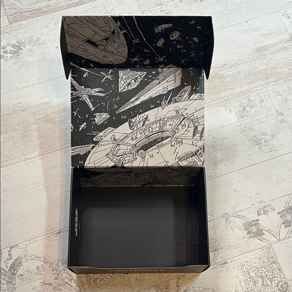 Loot Crate Star Wars Themed Empty Box